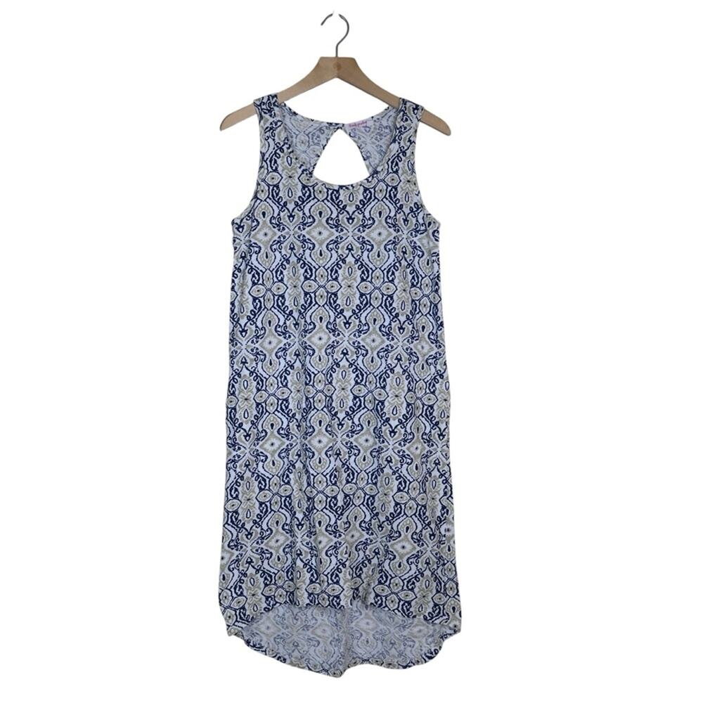 Fresh Produce Women's S Sleeveless Cotton Summer Dress with Pockets